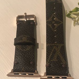 Brand new LV 42mm Rose Gold Apple Watch Band